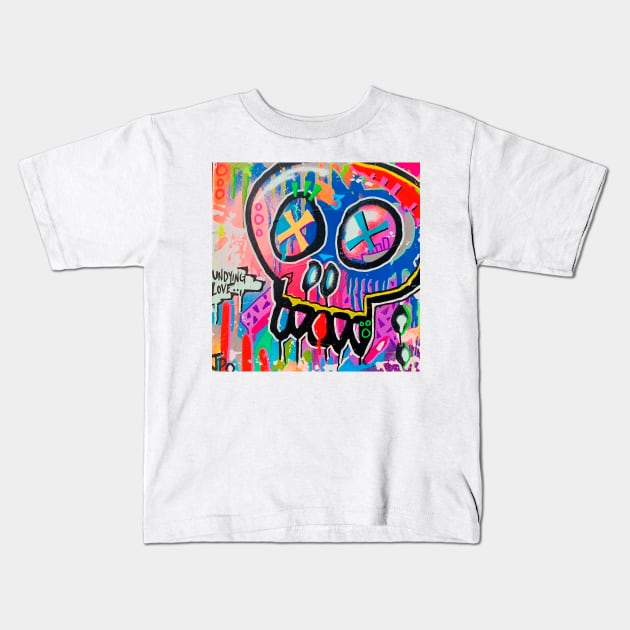 Undying Love Kids T-Shirt by JPOart